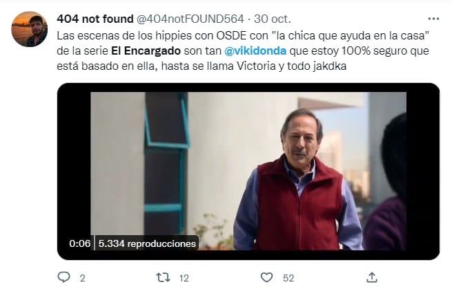 "El encargado", la serie que protagoniza Guillermo Francella, se hizo viral por una supuesta chicana a Victoria Donda y su exempleada doméstica (Twitter)