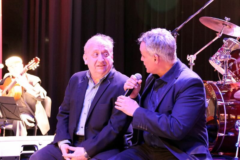 Ricardo Riquero y Andrés Iacopini, creadores del espectáculo.