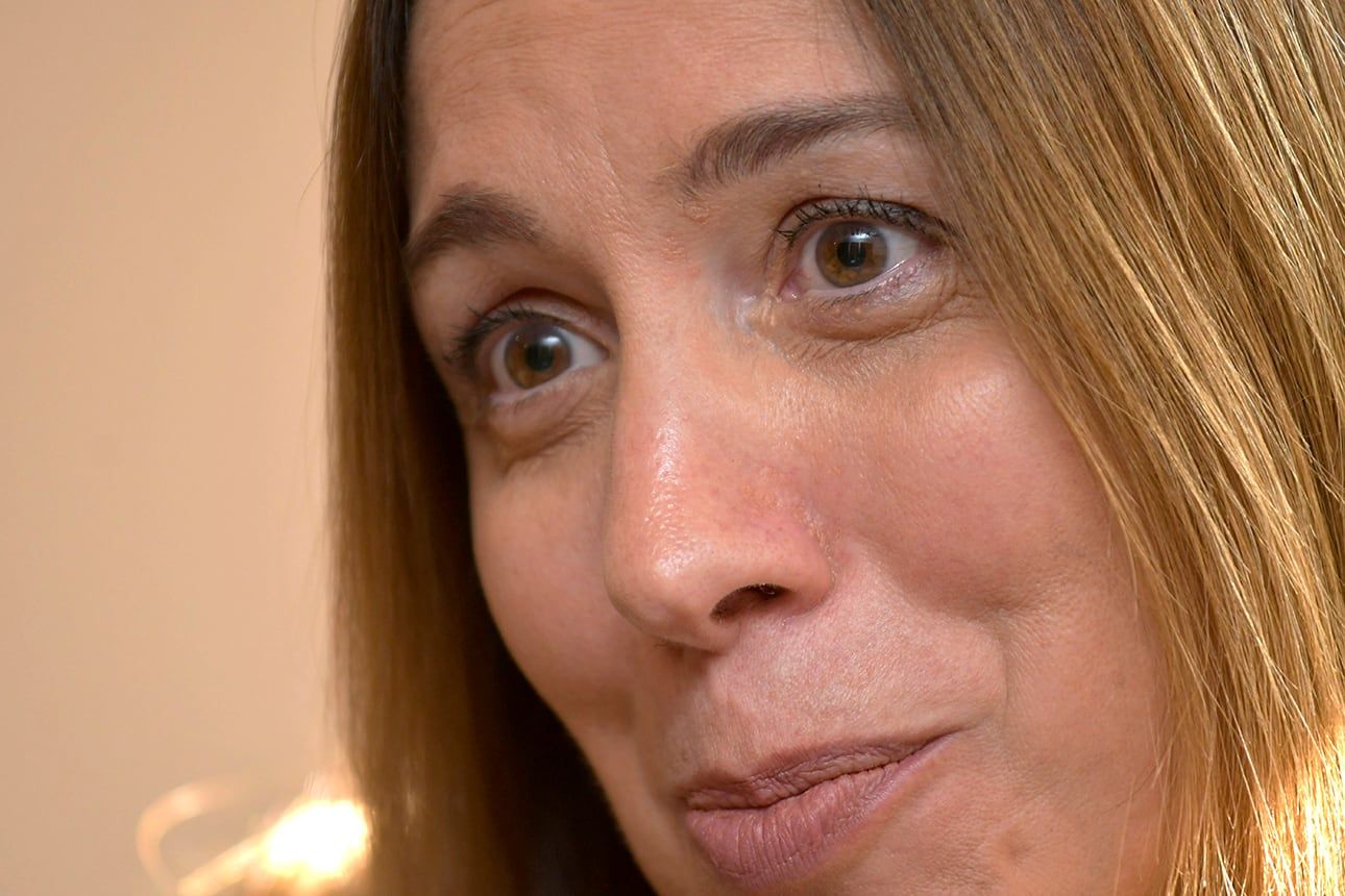 María Eugenia Vidal exgobernadora de Buenos Aires perteneciente al partido Propuesta Republicana (PRO), se reunió esta mañana con el intendente Ulpiano Suárez .
Foto: Orlando Pelichotti