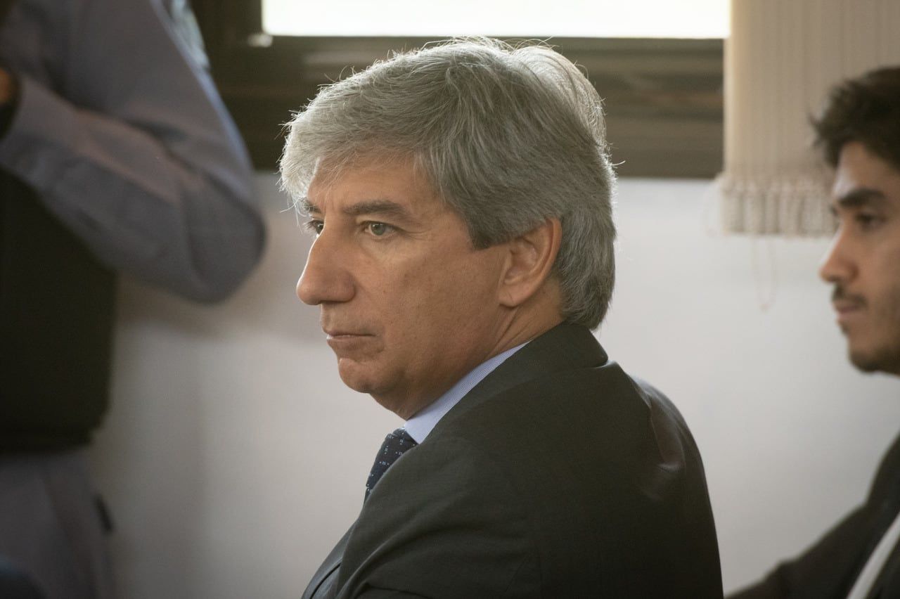 Bento prestó declaración. Volvió a declarar el acusado como líder de una asociación ilícita que se valía del cobro de coimas a cambio de beneficios judiciales.  Foto: Ignacio Blanco / Los Andes 