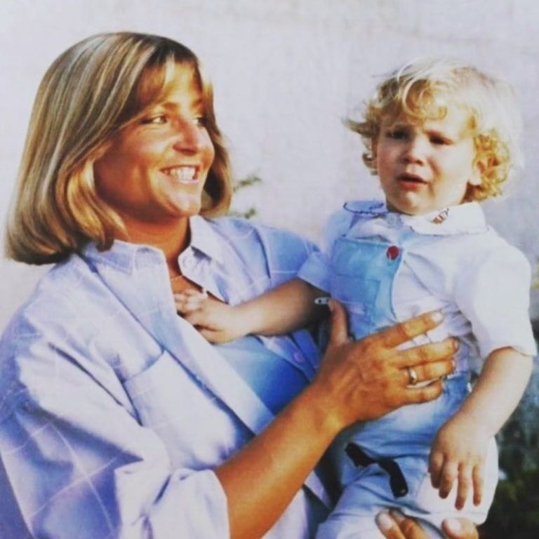 Gastón Dalmau de pequeño -