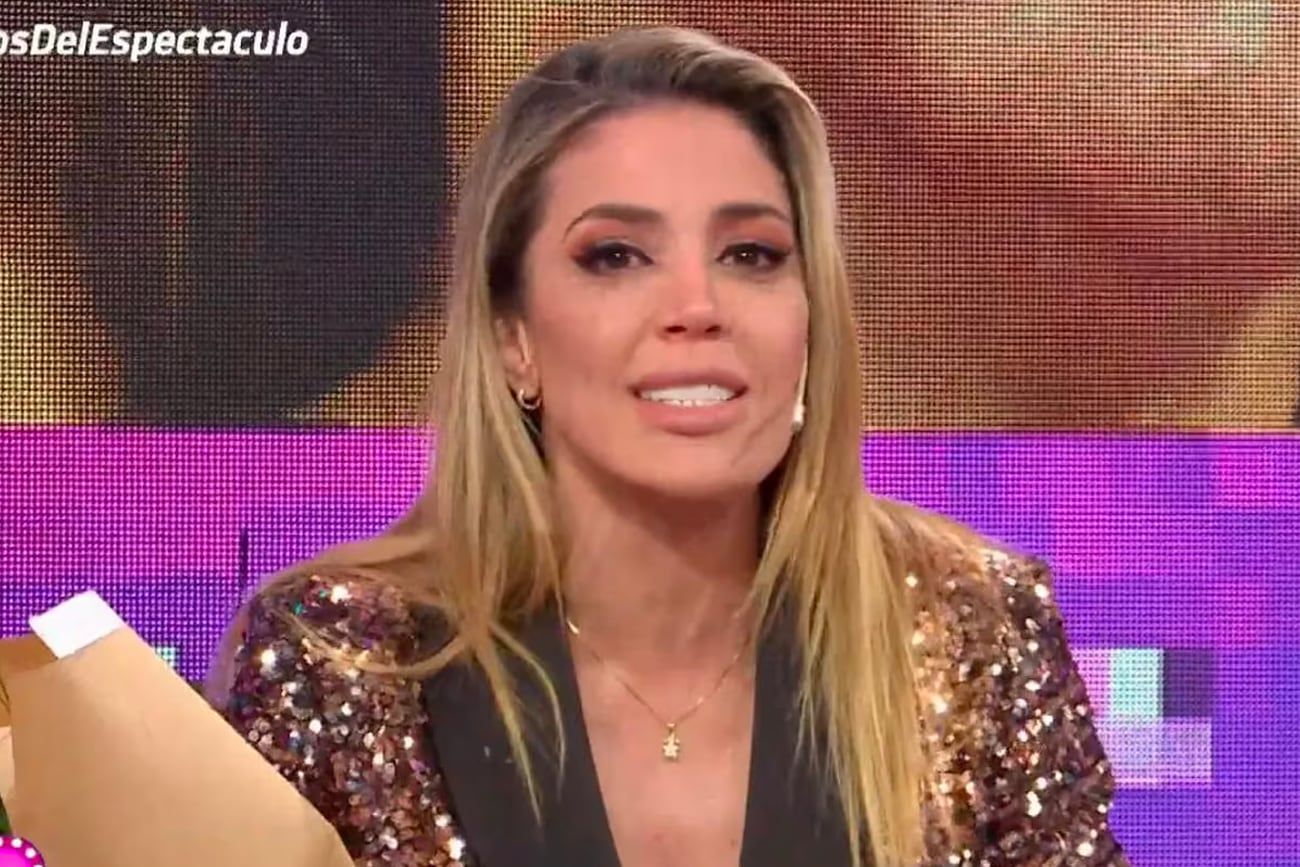 Virginia Gallardo se despidió de "Socios del espectáculo". (Foto: captura de pantalla)