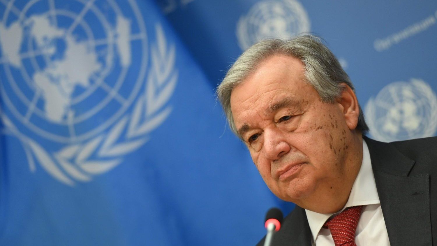 António Guterres, secretario general de la ONU.