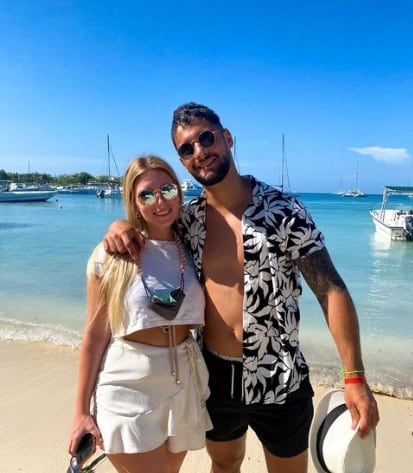 Son novios hace dos años y medios.