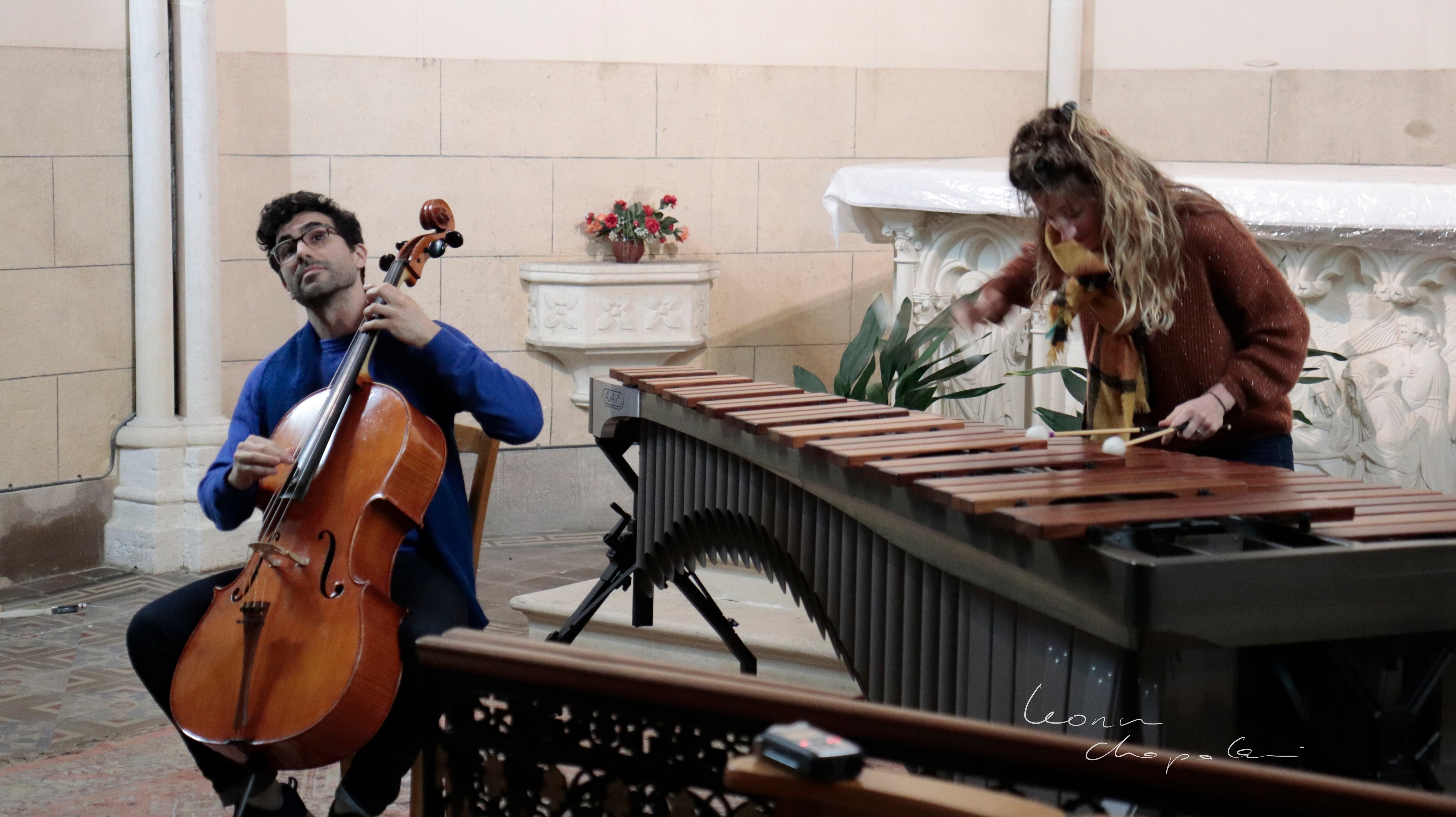 El dúo explora un amplio repertorio. Foto: Leonor Chapalain.