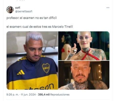 Los usuarios de las redes no perdonaron el cambio de look del conductor y los memes estuvieron a la orden del día.