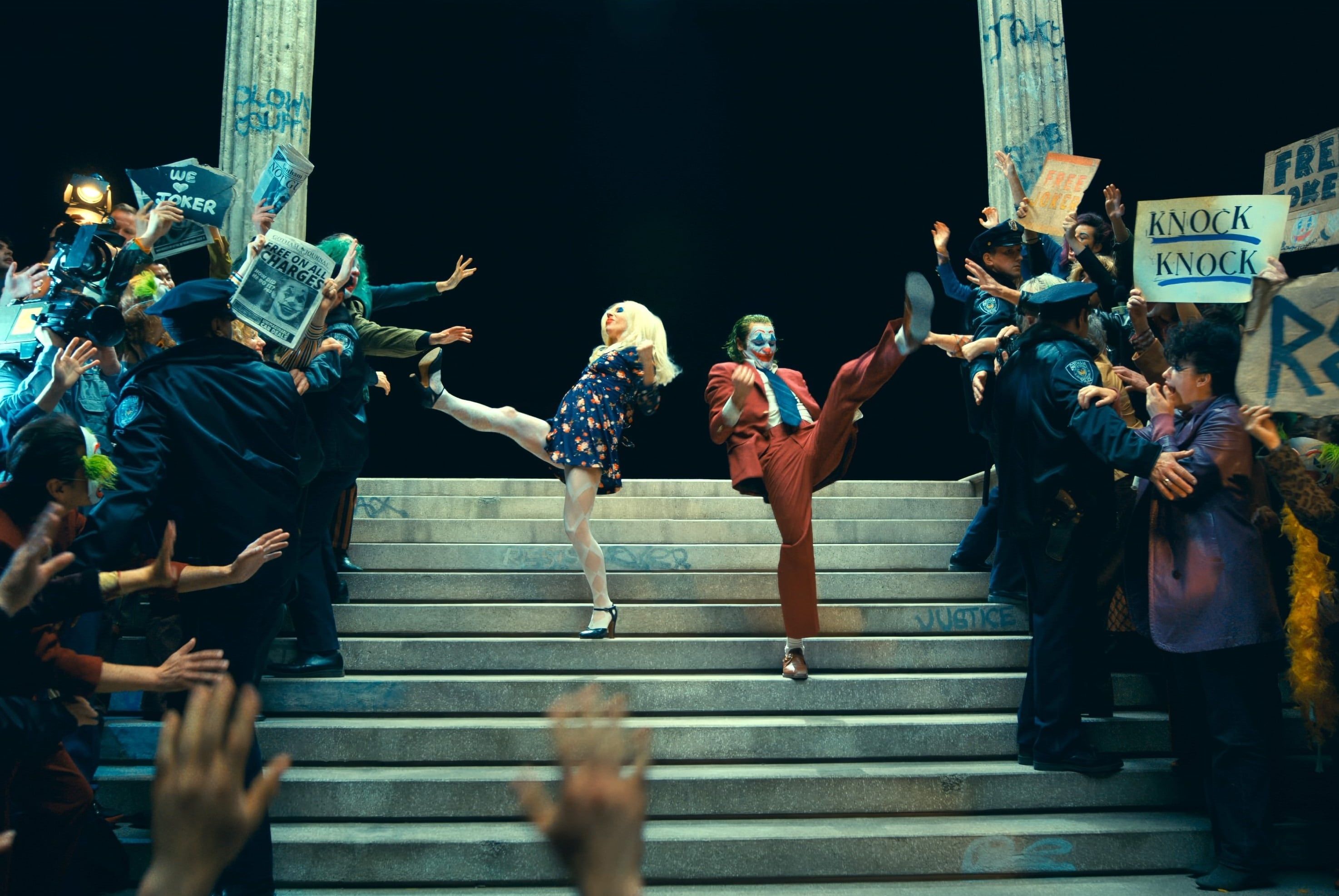 Joaquin Phoenix y Lady Gaga en "Guasón 2" (Joker: Folie à Deux, 2024) - Warner Bros. Pictures