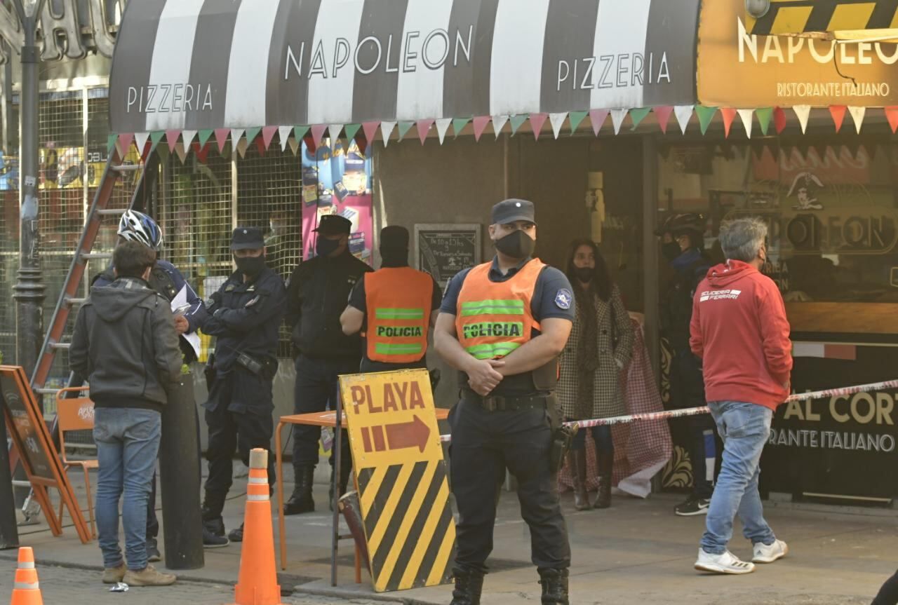 Conmoción en pleno Centro por el hecho -