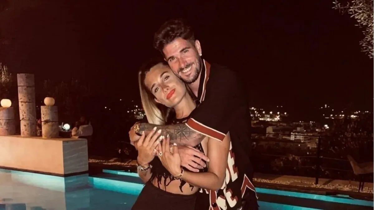 Camila Homs y Rodrigo de Paul. / Archivo