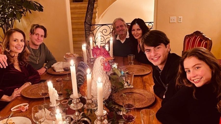 La familia Douglas. Foto: Gentileza