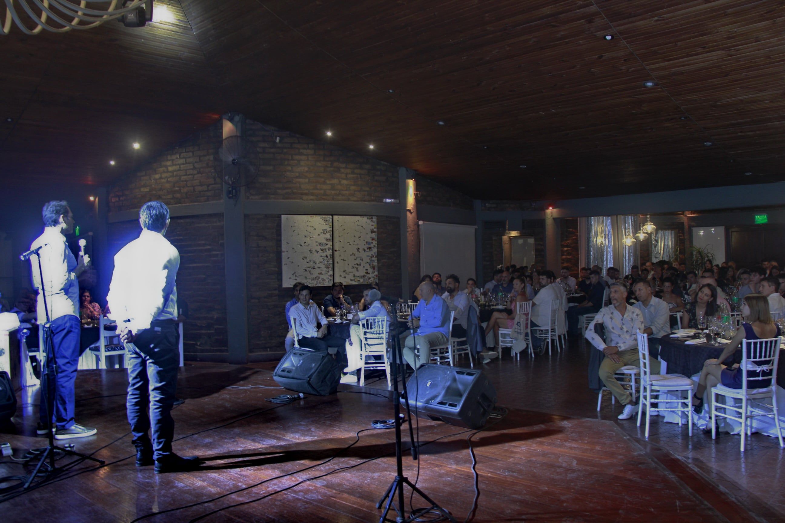 Maurico Badaloni dirigió unas palabras de agradecimiento al equipo de Andesmar Cargas.