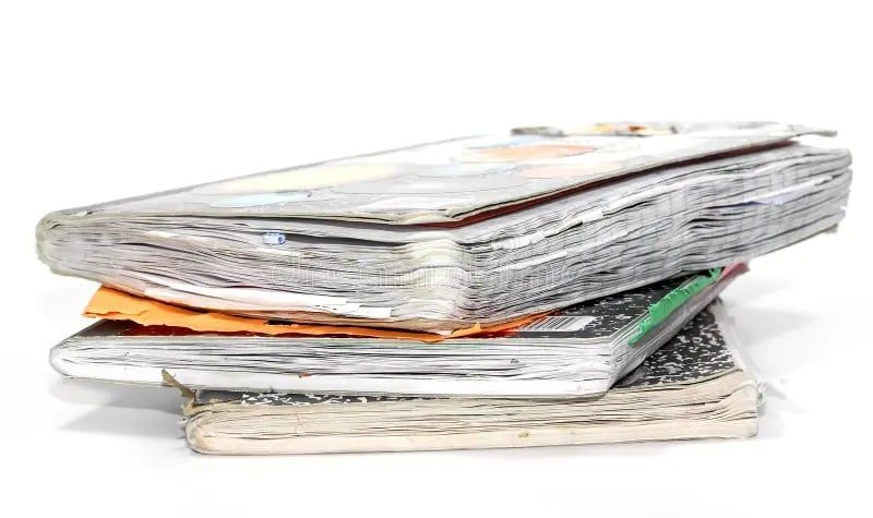 Estos son dos usos que se le pueden dar a los cuadernos viejos.