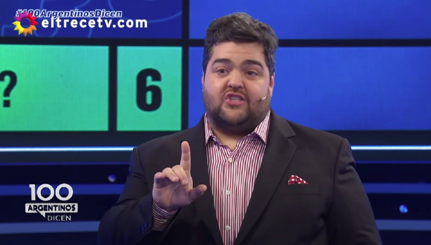 Darío Barassi, conductor de "100 argentinos dicen" -