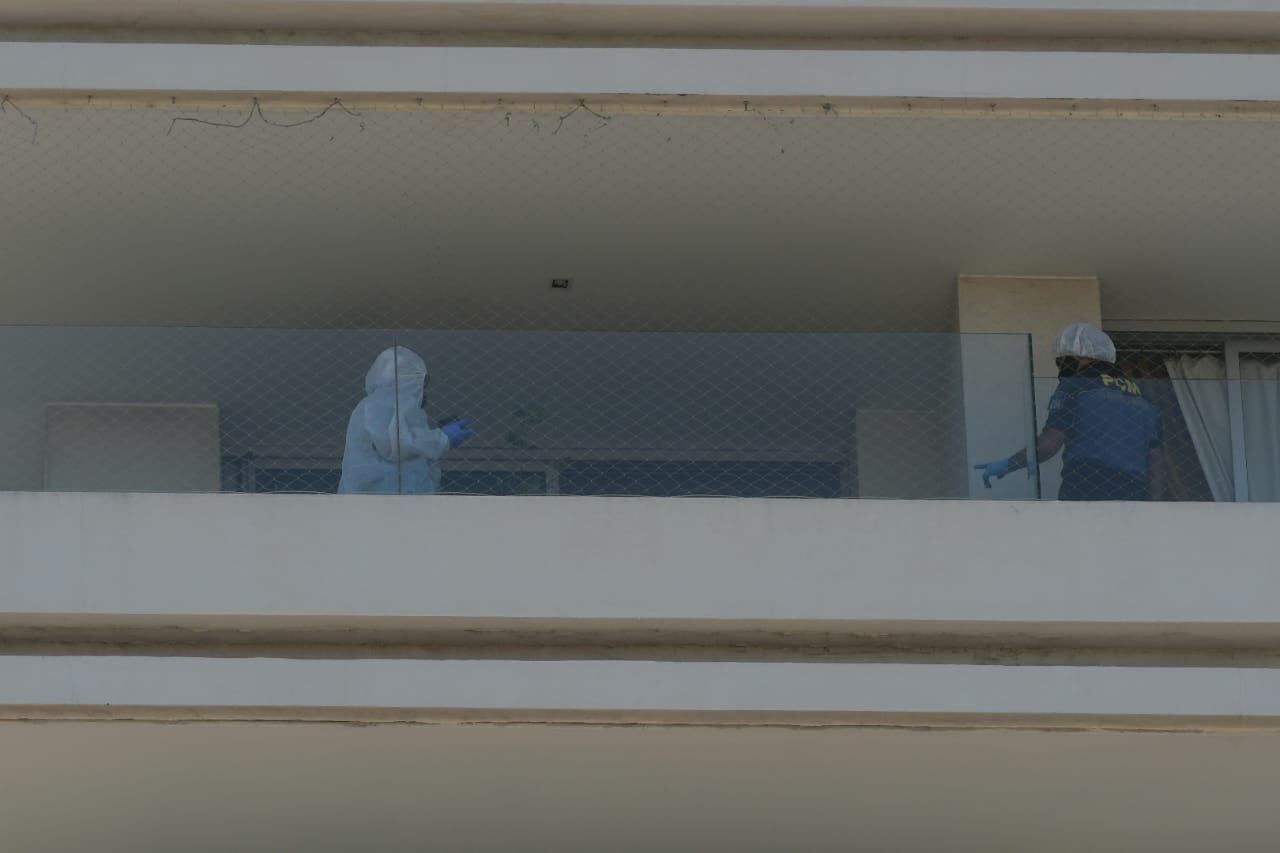 Encontraron muerto a Santiago "Morro" García. El delantero de Godoy Cruz era uruguayo y tenía 30 años. Foto: Ignacio Blanco / Los Andes