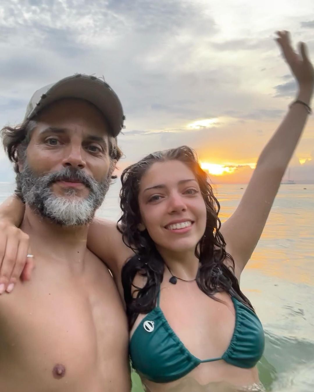 Joaquín Furriel y su hija Eloísa