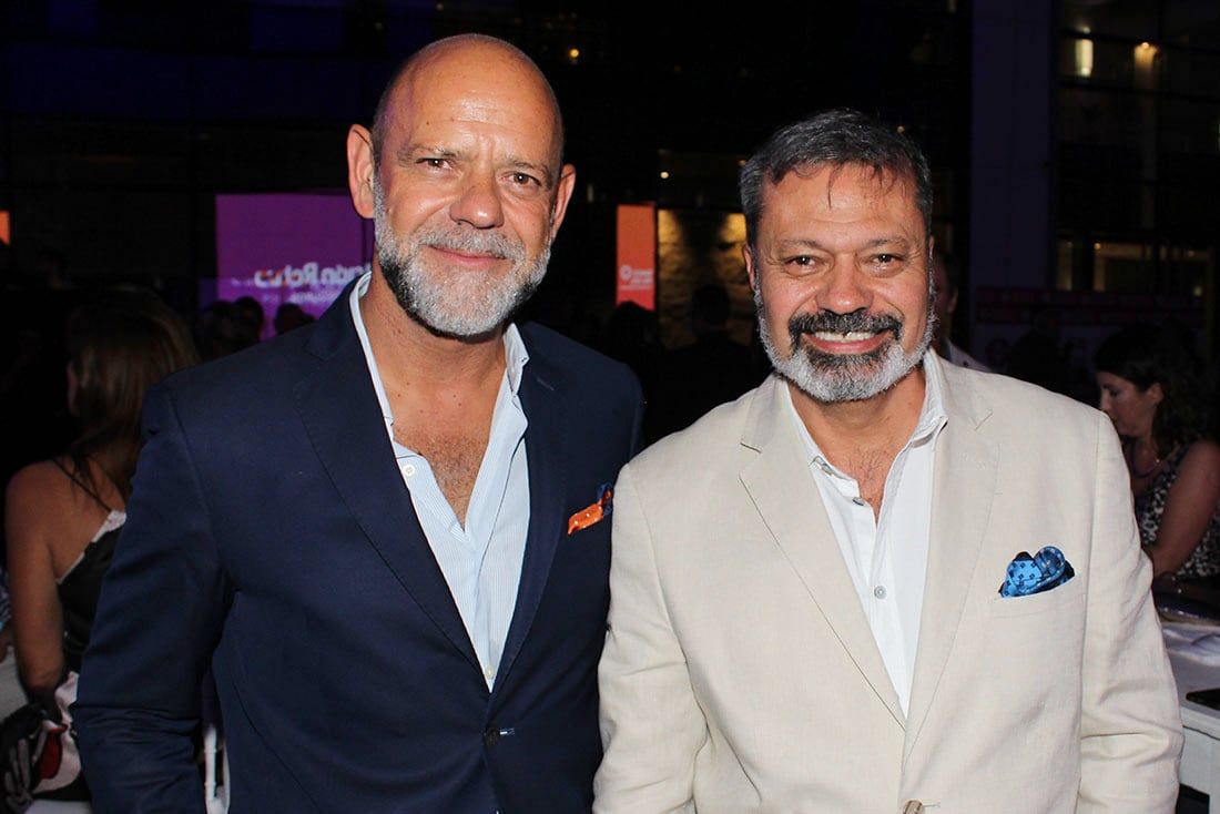 Gala de SANCOR SEGUROS en Park Hyatt Mendoza Luis Zambonini y Oscar Sagas 