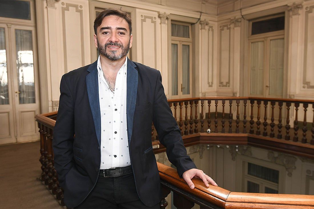El intendente del departamento de La Paz, Fernando Ubieta.