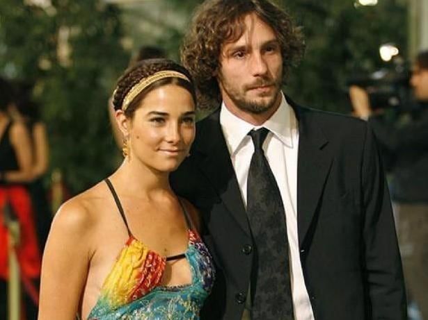 JUANA Y GONZALO, cuando eran pareja.