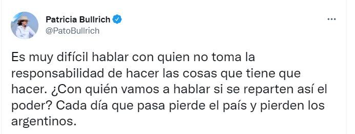 Diputados de Juntos por el Cambio cuestionaron los cambios en el gabinete de Alberto Fernández - Twitter