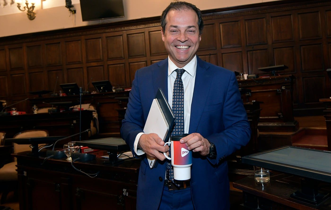 Germán Vicchi será el jefe del Interbloque La Unión Mendocina
Foto : Orlando Pelichotti
