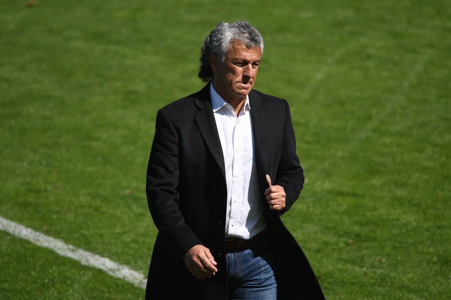 Futbol Liga Profesional, Godoy Cruz Antonio Tomba vs. Gimnasia y Esgrima de la Plata, en el estadio Feliciano Gambarte de Godoy Cruz. Pipo Gorosito D.T. de Gimnasia y Esgrima de la Plata