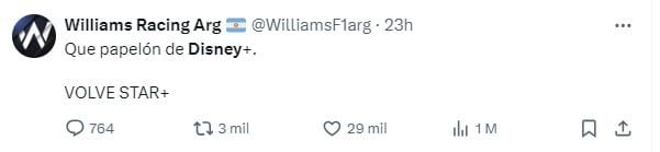 Enojo en redes sociales por las publicidades de Disney+ Premium (X)