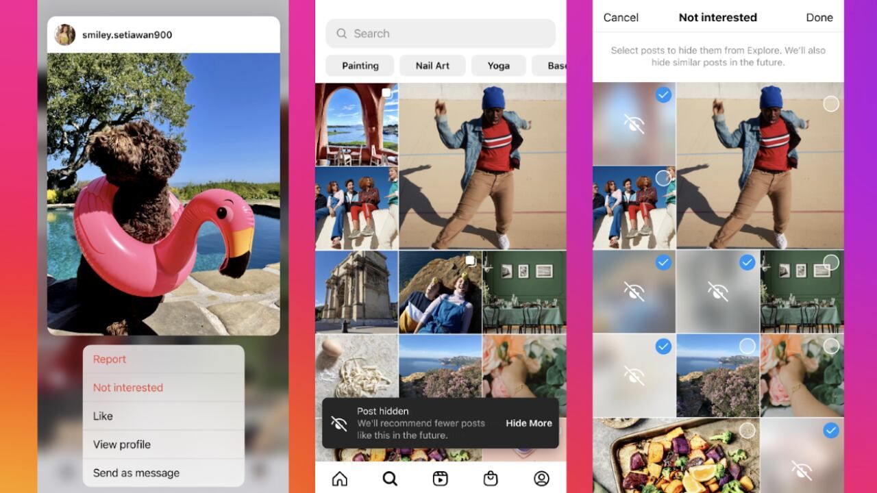 Instagram sumó nuevas funciones - Gentileza Instagram