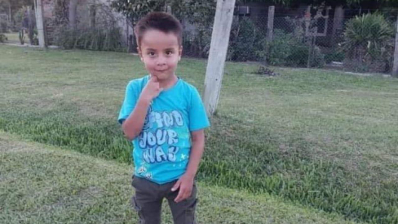 Loan tiene 5 años y desapareció en un paraje rural de Corrientes. Foto: Radio Dos)