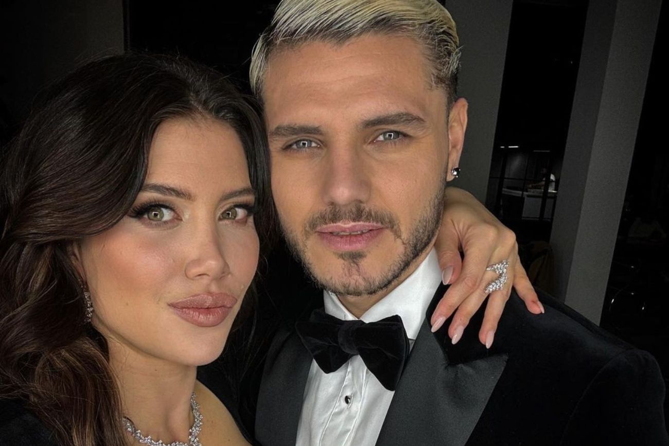 Wanda Nara y Mauro Icardi.