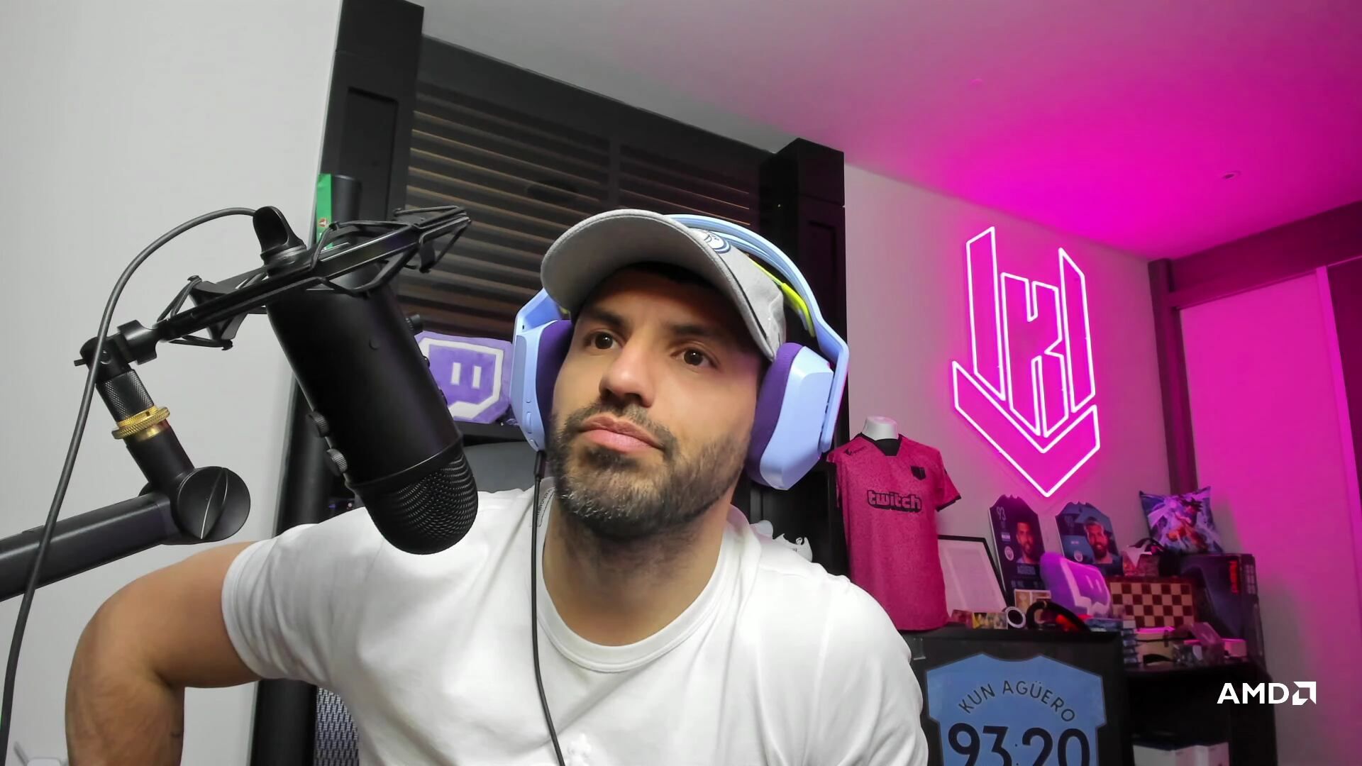 El Kun terminó enojado con Ibai por su actitud
