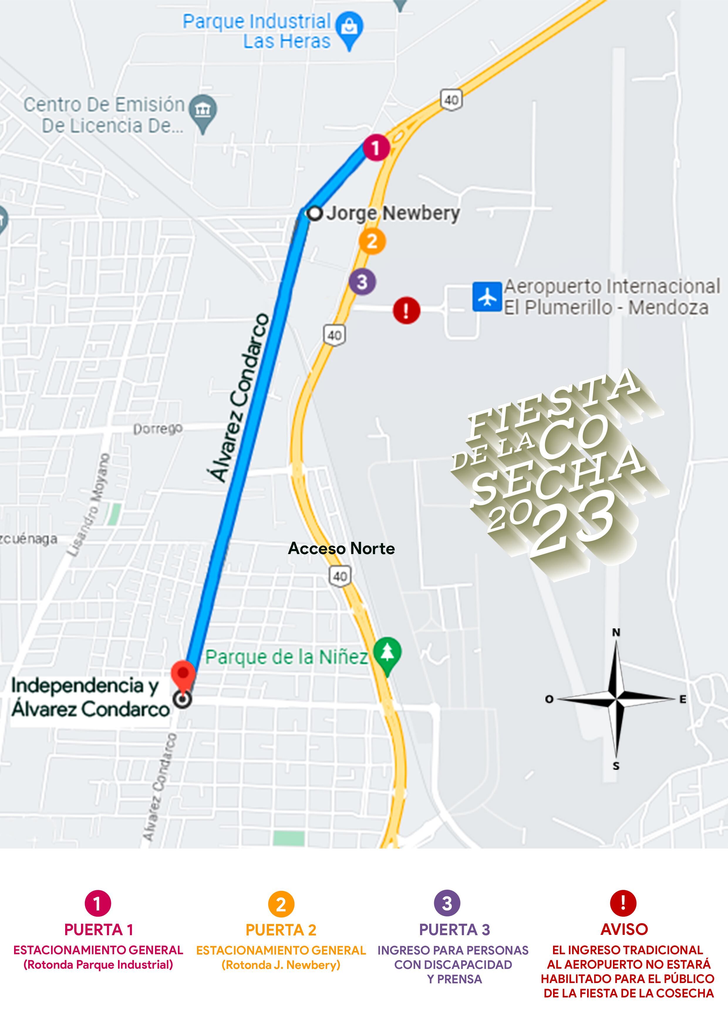 Ruta alternativa por Álvarez Condarco.
