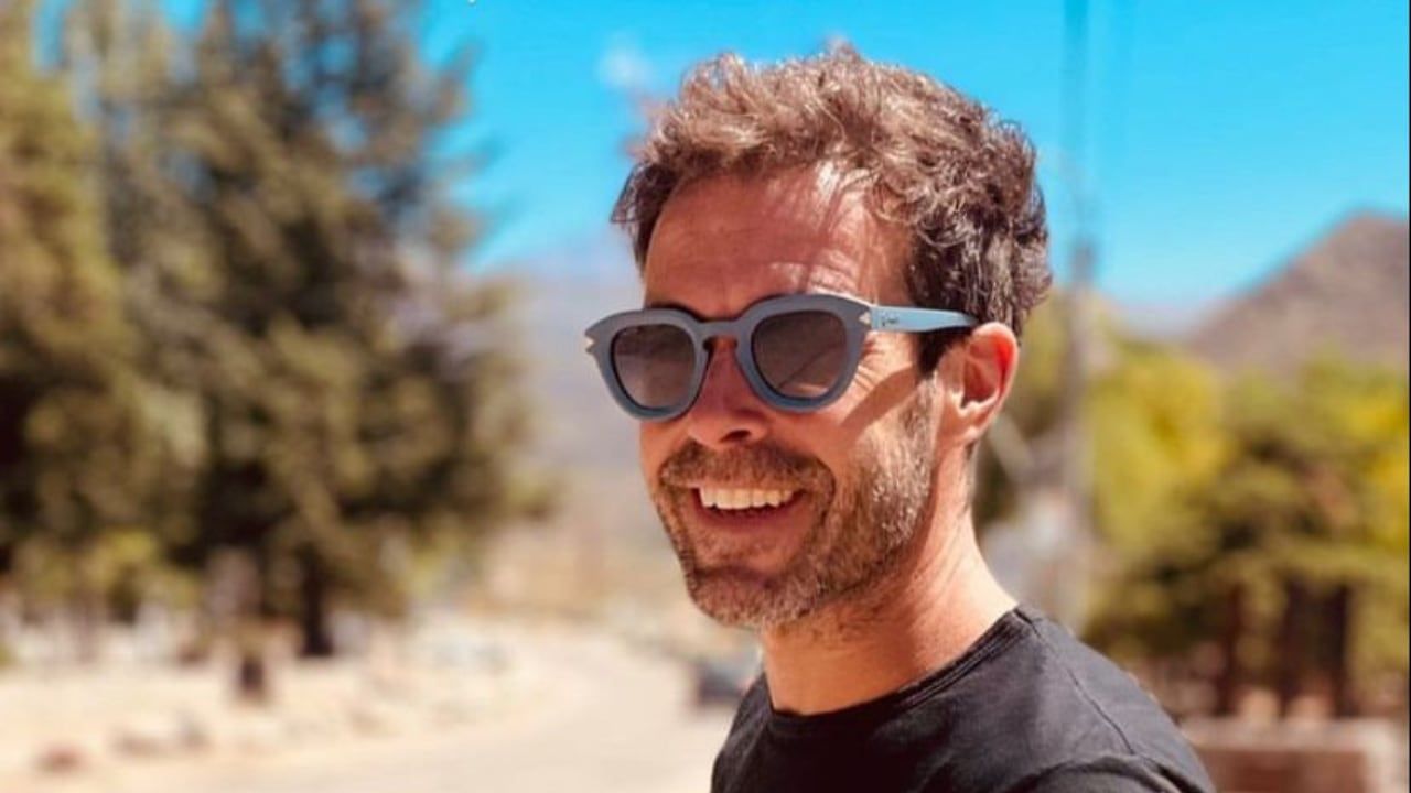 El actor, de paseo por Mendoza