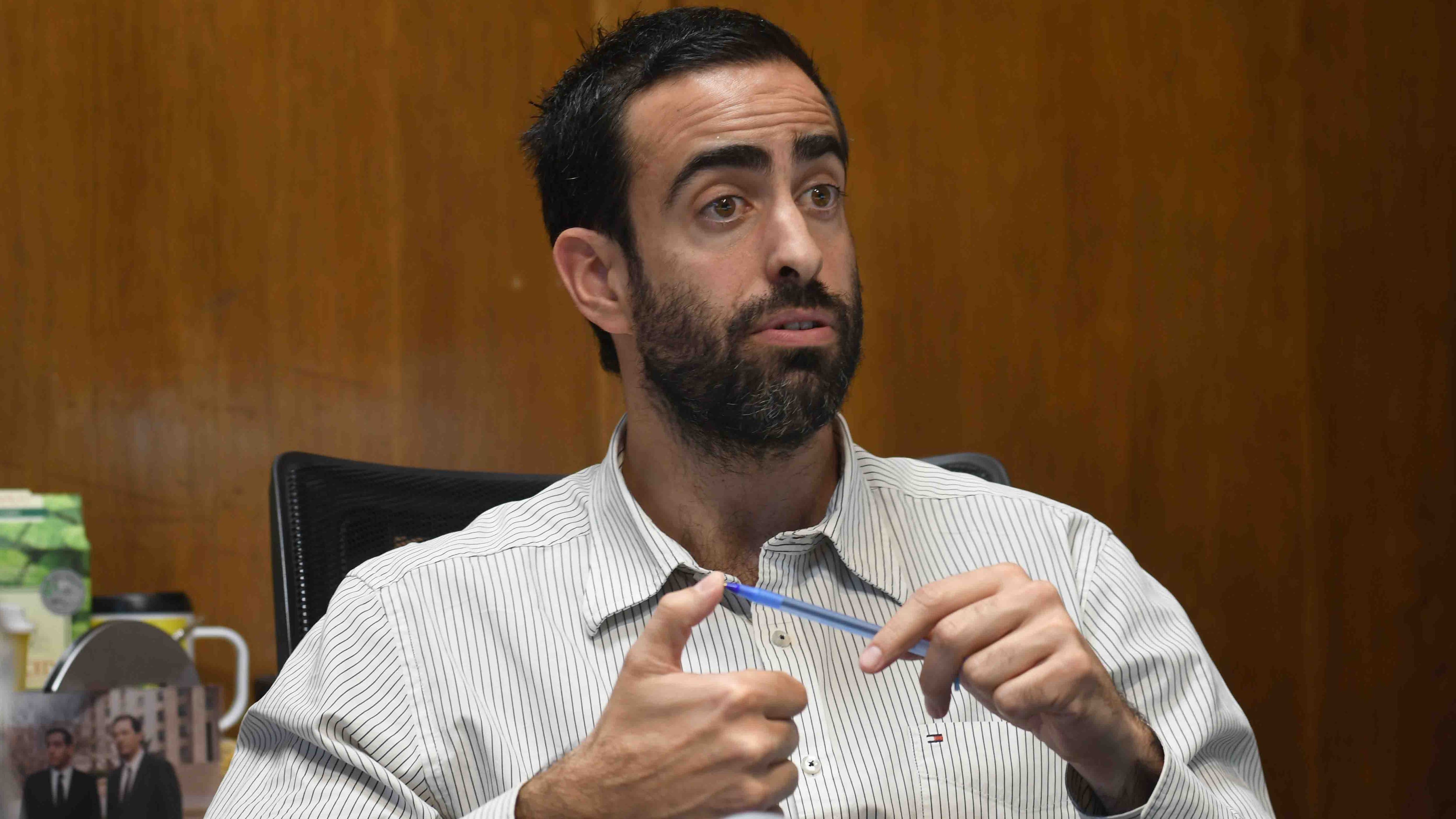 Víctor Fayad, ministro de Hacienda y Finanzas de la provincia. Foto: José Gutierrez / Los Andes