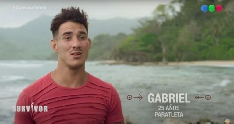 El competidor contó su historía de superación y emocionó a todos.