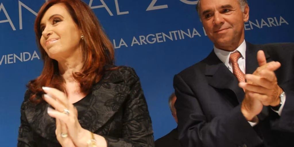 Juan Chediack y Cristina Fernández de Kirchner. Foto: Web.