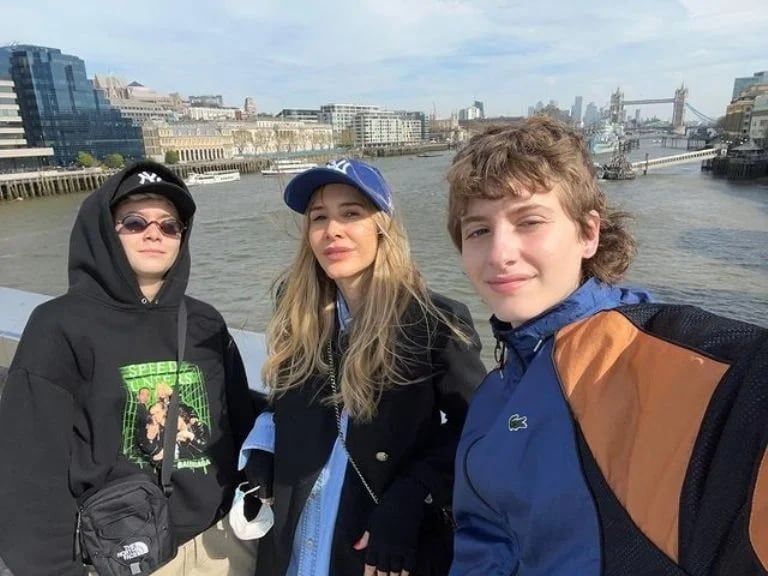 Las fotos de Guillermina Valdés con sus hijas