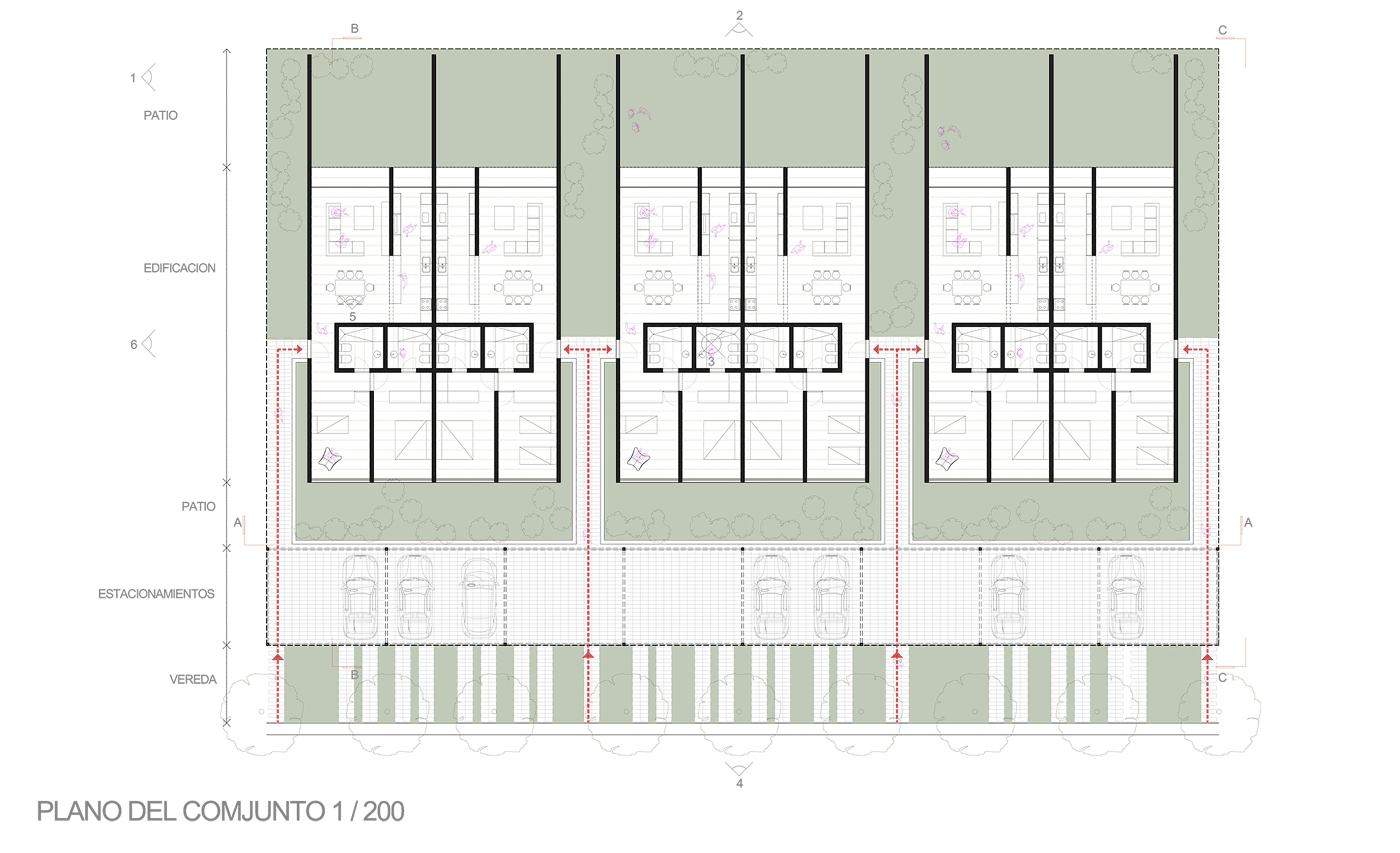 “Casas Patio”, del arquitecto Pedro Peña y Lillo.