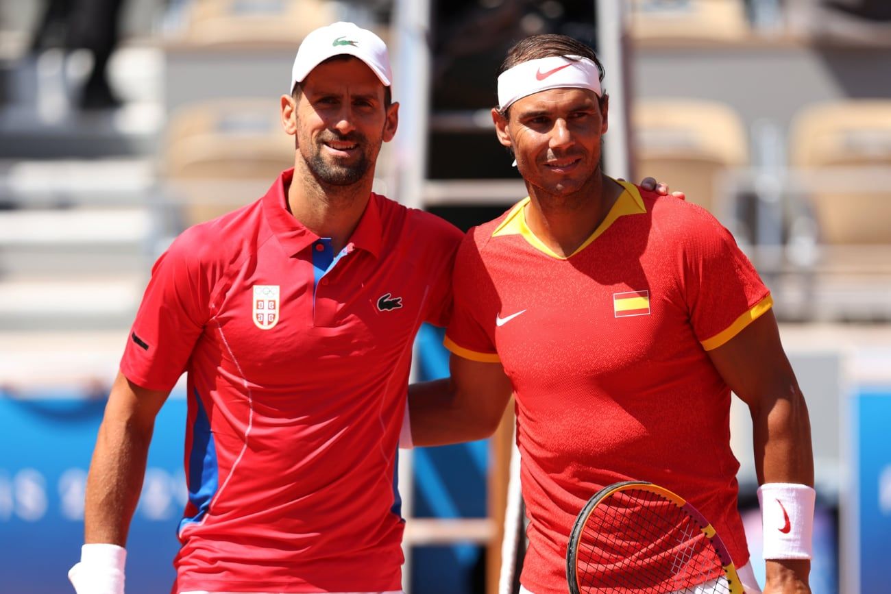 Novak Djokovic y Rafael Nadal, históricos rivales y colegas.