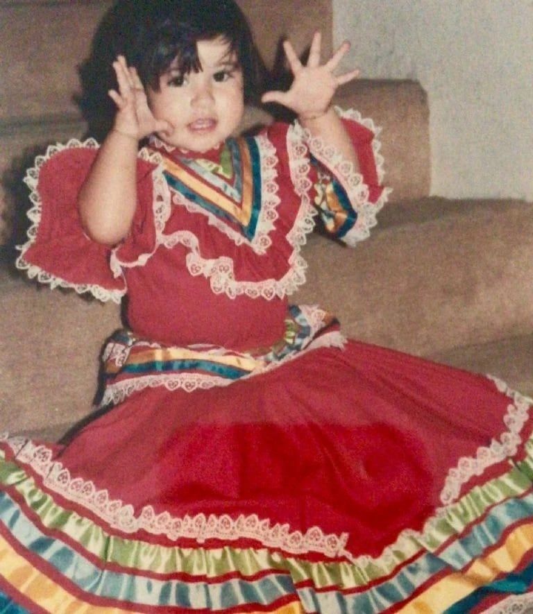 Las hijas de El Buki eran muy tiernas de pequeñas.