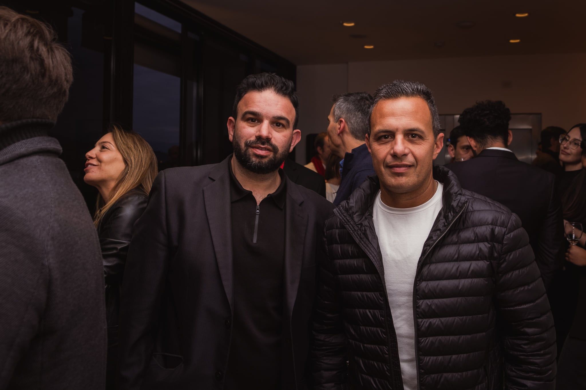 Leonardo Ledesma y Eduardo Meljín.