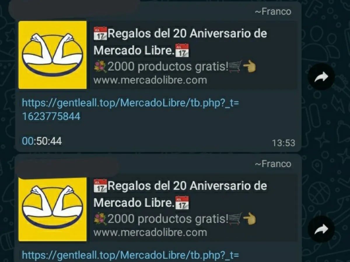 Se trata de otro caso de phishing