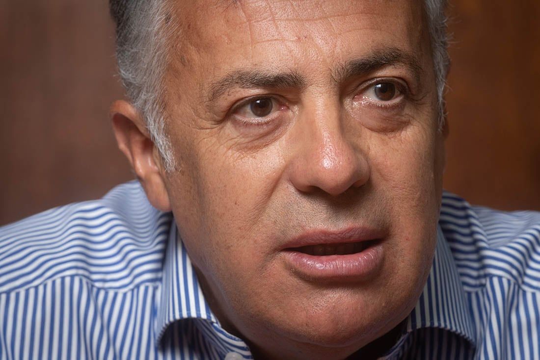 Cornejo, actual presidente de la UCR Nacional habló de la interna del partido. Foto: Ignacio Blanco.