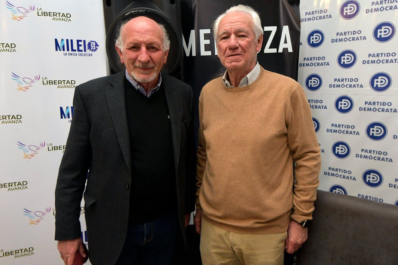 Elecciones PASO Primarias , abiertas, Simultáneas y Obligatorias 2023Carlos Balter y Llanos Foto: Orlando Pelichotti