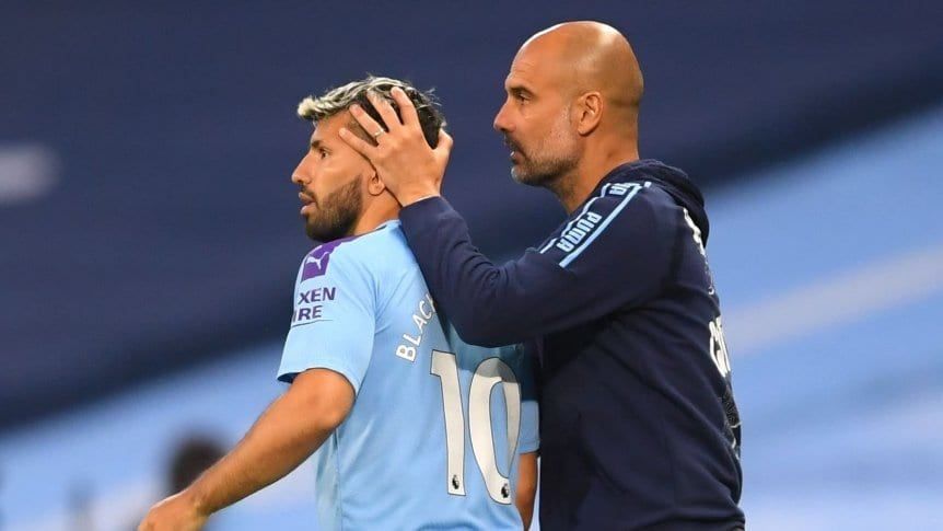 El DT Pep Guardiola no contará con Agüero en la segunda mitad del año. ¿Cuál será el futuro del Kun?