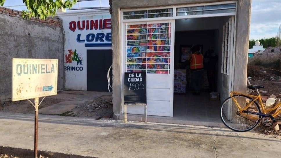 El agenciero de Angaco (San Juan) donde se vendió el Quini 6 de $300 millones / Gentileza Huarpe