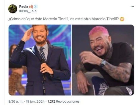 Los usuarios de las redes no perdonaron el cambio de look del conductor y los memes estuvieron a la orden del día.