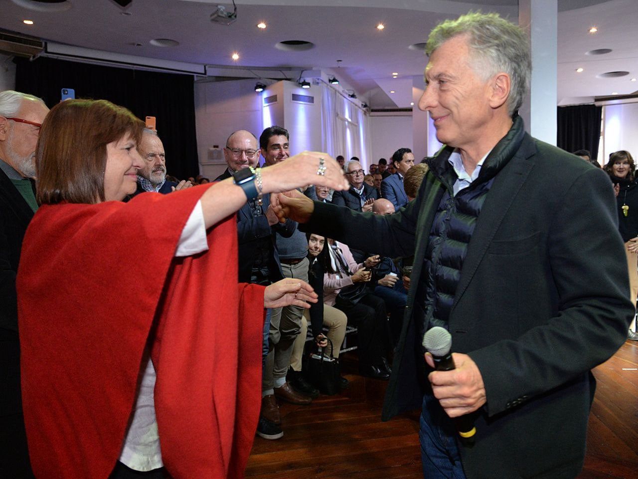 Patricia Bullrich y Mauricio Macri. Foto: Archivo / Los Andes