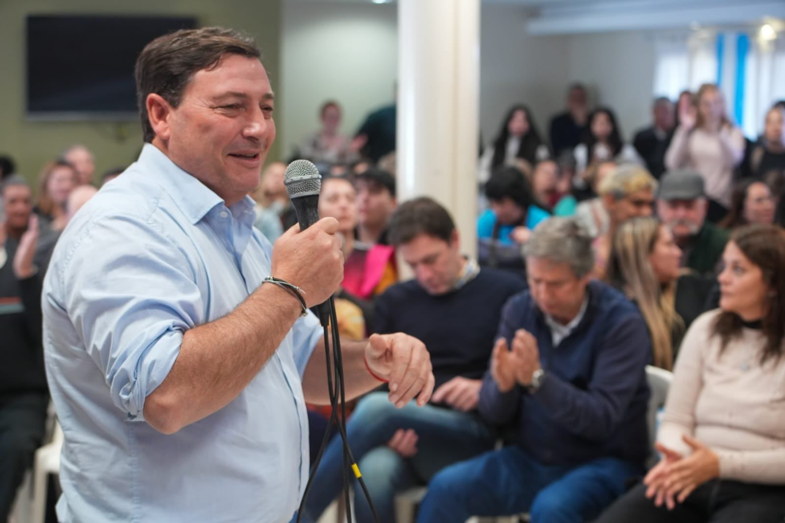 Omar Parisi y Lucas Ilardo estuvieron en Alvear y San Rafael - Gentileza