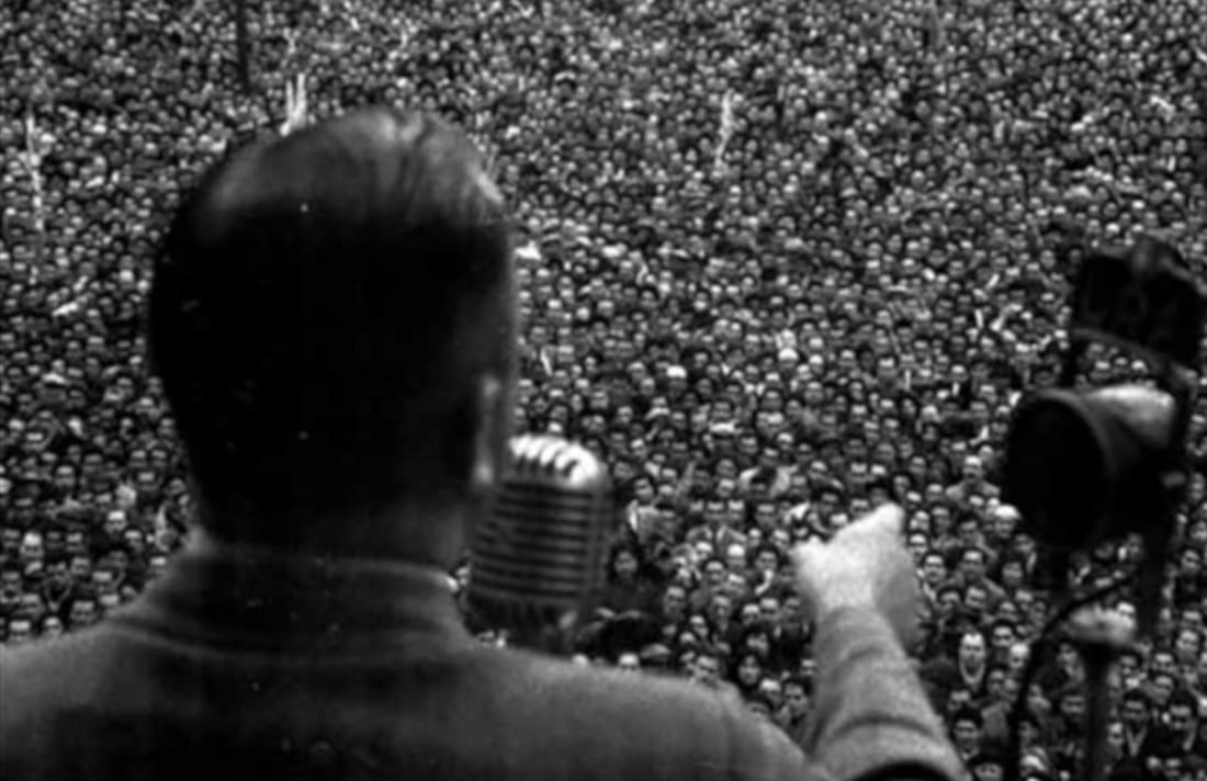 Acto de Juan Domingo Perón del 17 de octubre de 1945, día en el que nació el Día de la Lealtad peronista.