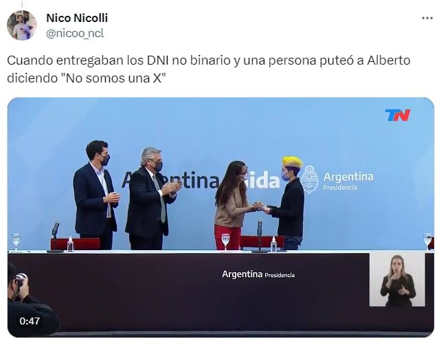 El desopilante hilo viral con los “mejores momentos” del gobierno de Alberto Fernández - X Nicolás Nicolli